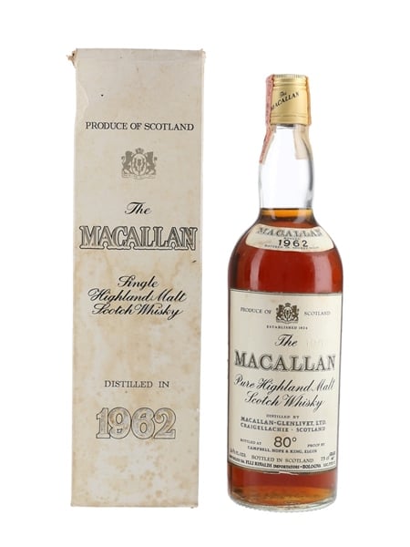 Macallan 1962 Campbell, Hope & King Bottled 1970s - Rinaldi 75cl / 46%