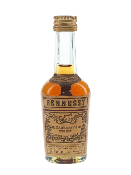 Hennessy Bras Arme Bottled 1960s-1970s 5cl / 40%