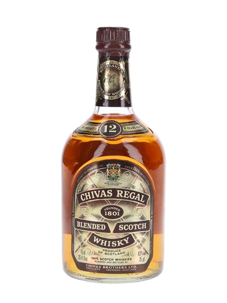 Chivas Regal 12 Year Old Bottled 1980s 75cl / 43%