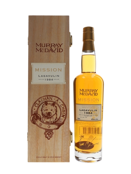 Lagavulin 1984 21 Year Old Murray McDavid - Mission 70cl / 42%