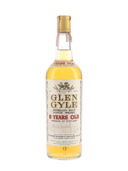 Glen Gyle 8 Year Old Bottled 1970s - Fraser McDonald 75cl / 43%