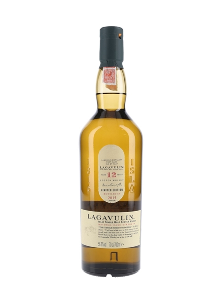 Lagavulin 12 Year Old Natural Cask Strength Special Releases 2015 70cl / 56.8%