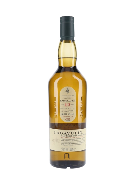 Lagavulin 12 Year Old Natural Cask Strength Special Releases 2018 70cl / 57.8%