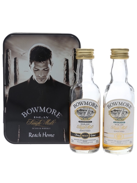 Bowmore Reach Home Legend & Darkest 2 x 5cl