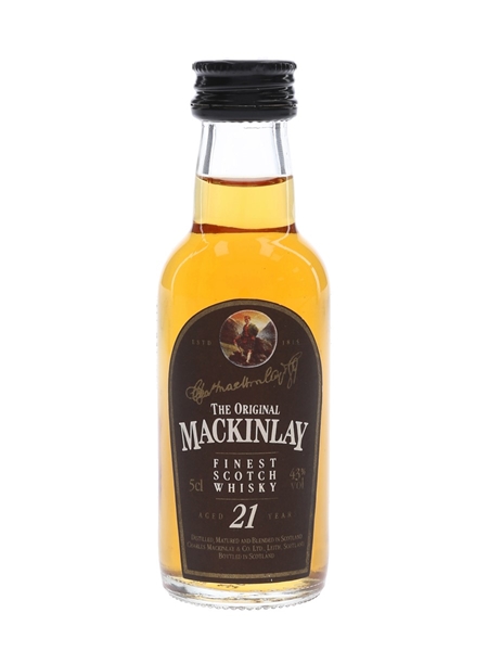 The Original Mackinlay 21 Year Old Bottled 1980s 5cl / 43%