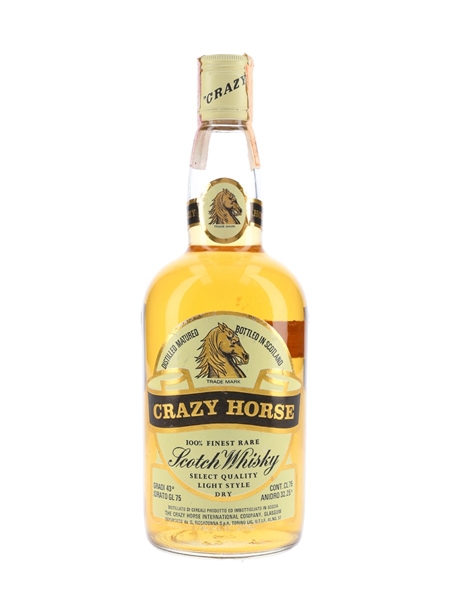 Crazy Horse Finest Rare Bottled 1970s -  Riccadonna 75cl / 43%