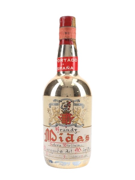 Midas Solera Brandy Bottled 1970s - Distillerie Moccia 75cl / 41%