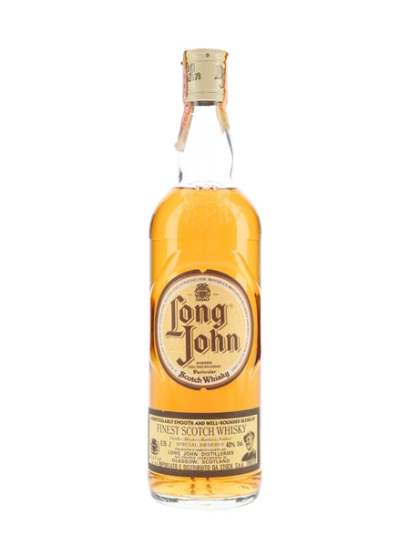 Long John Special Reserve Bottled 1970s-1980s - Stock 75cl / 40%