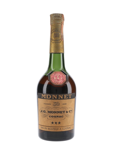 Monnet 3 Star Cognac - Lot 72602 - Buy/Sell Cognac Online