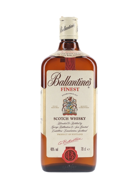 Ballantine's Finest Bottled 1980s 70cl / 40%