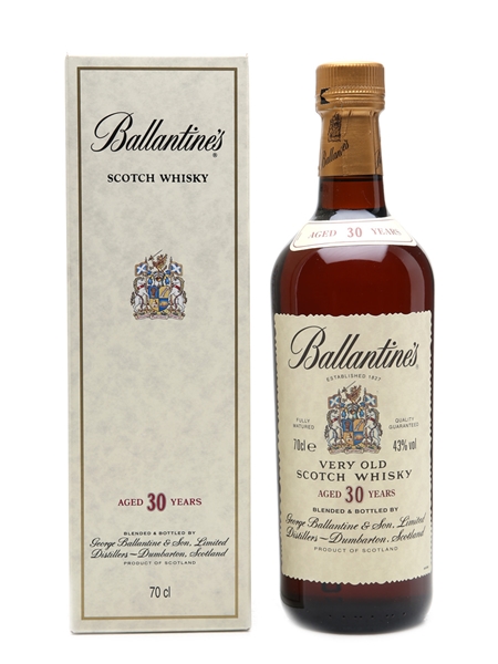 Ballantine's 30 Years Old Bottled 1990s 70cl / 43%