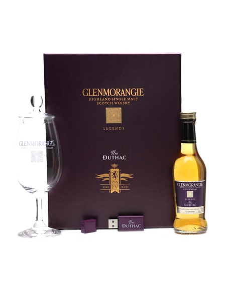 Glenmorangie The Duthac Glass Pack Trade Sample 10cl / 43%