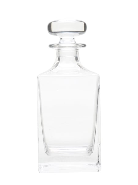 Whisky Decanter With Stopper  22.5cm x 9.5cm