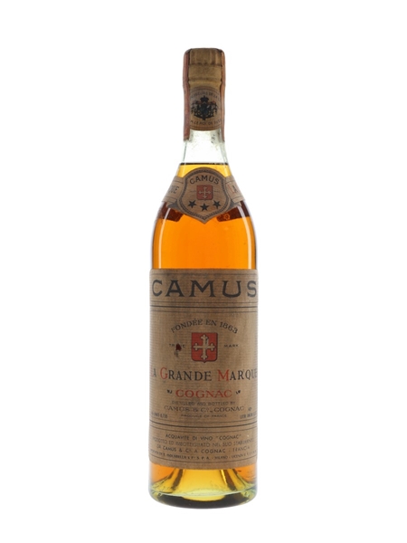 Camus La Grande Marque Cognac Bottled 1960s - Isolabella 73cl / 40%