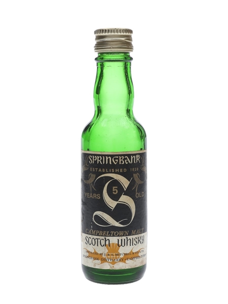 Springbank 5 Year Old Bottled 1970s 3.7cl / 43%