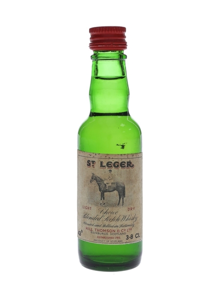 St Leger Light Dry Choice Scotch Whisky Bottled 1960s 3.8cl / 43%