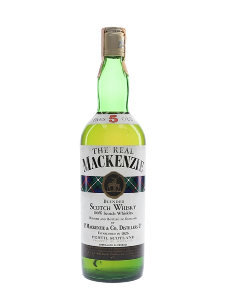 The Real Mackenzie 5 Year Old Bottled 1980s - Savas 75cl / 40%