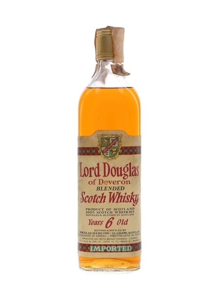 Lord Douglas Of Deveron 6 Year Old Bottled 1970s - Bruno Stefanini 75cl / 43%