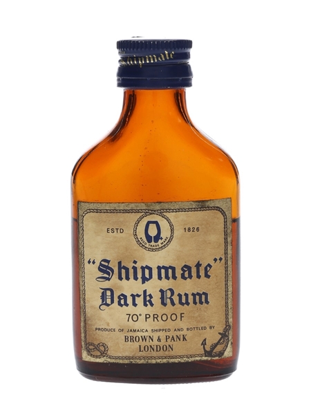 Shipmate Dark Rum Bottled 1960s 5cl / 40%