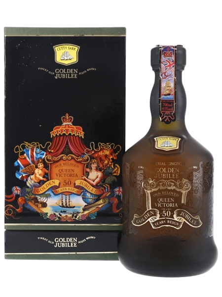 Cutty Sark Golden Jubilee Queen Victoria 50 Years Reign 70cl / 43%