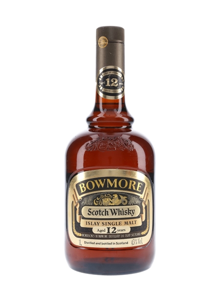 Bowmore 12 Year Old Bottled 1980s 100cl / 43%