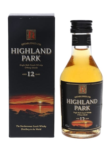 Highland Park 12 Year Old Bottled 1990s 5cl / 40%