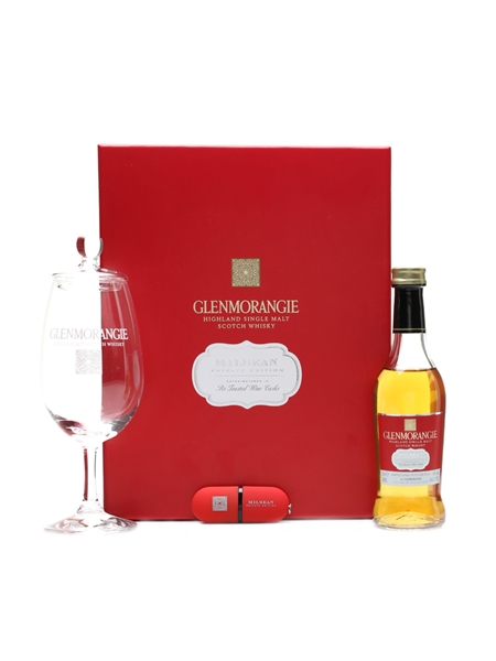 Glenmorangie Milsean Glass Pack Trade Sample 10cl / 46%