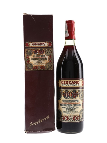 Cinzano Antica Formula Vermouth Bottled 1970s 100cl / 16.5%