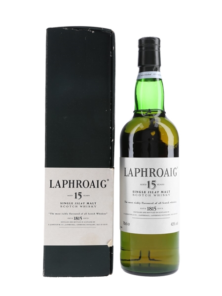 Laphroaig 15 Year Old Bottled 1990s 70cl / 43%