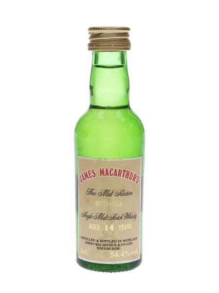 Pittyvaich 14 Year Old Bottled 1991 - James MacArthur's 5cl / 54.4%