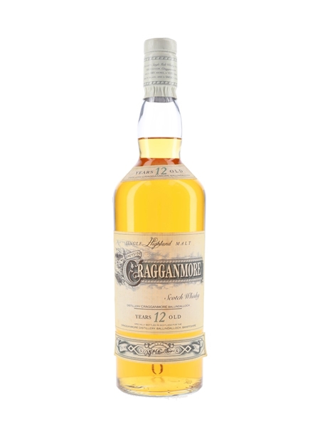 Cragganmore 12 Year Old Bottled 1980s 75cl / 40%