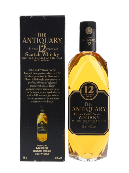 Antiquary 12 Year Old Bottled 1980s 75cl / 40%