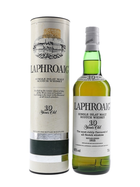 Laphroaig 10 Year Old Bottled 1980s 75cl / 40%