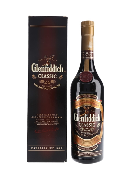 Glenfiddich Classic Pure Malt  70cl / 43%