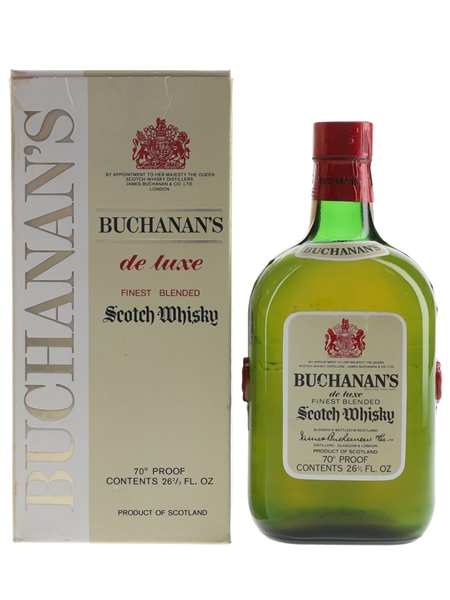 Buchanan's De Luxe Bottled 1970s 75.7cl / 40%