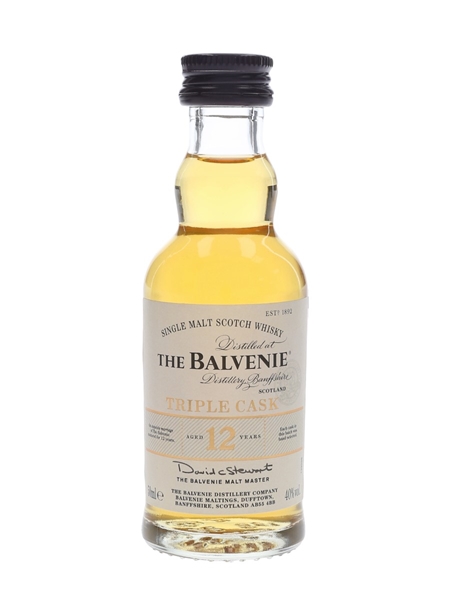 Balvenie 12 Year Old Triple Cask  5cl / 40%