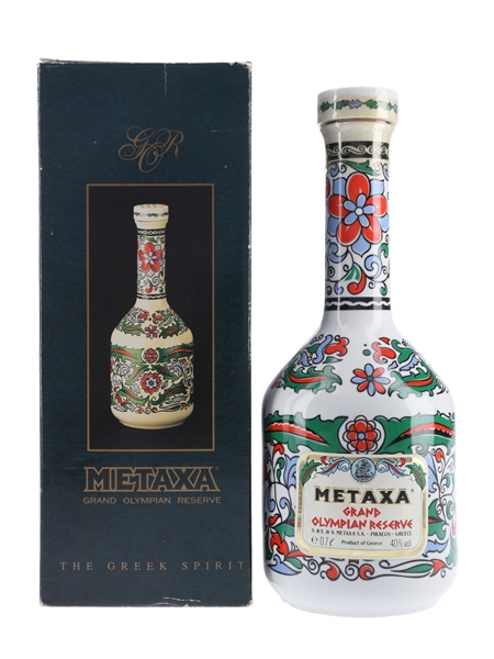 Metaxa Grand Olympian Reserve Bottled 1980s-1990s - Duty Free 70cl / 40%