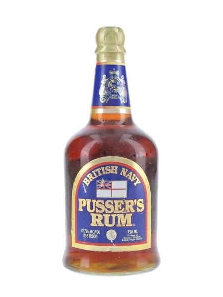 Pusser's British Navy Rum Bottled 1990s 75cl / 47.75%