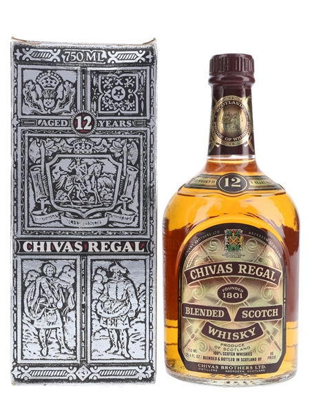 Chivas Regal 12 Year Old Bottled 1980s 75cl / 43%