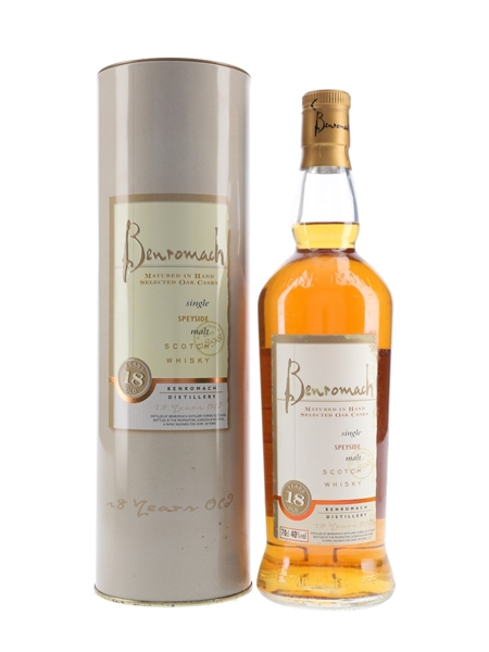 Benromach 18 Year Old Gordon & MacPhail 70cl / 40%