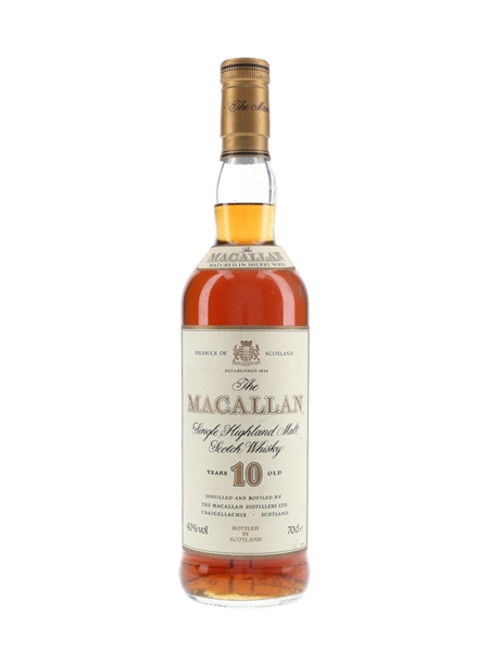 Macallan 10 Year Old Bottled 1990s 70cl / 40%