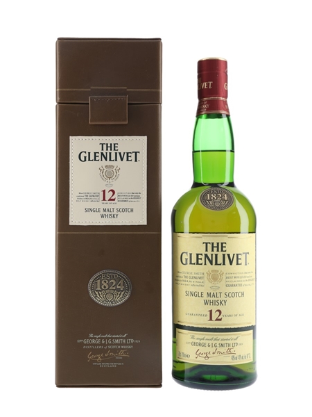 Glenlivet 12 Year Old Bottled 2008 70cl / 40%