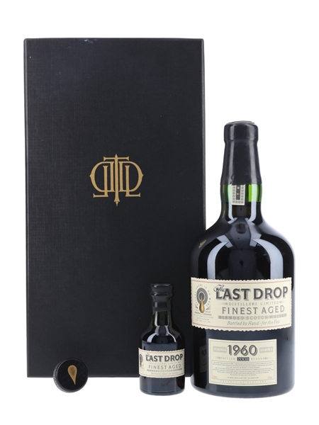 The Last Drop 1960 Bottled 2008 70cl & 5cl / 52%