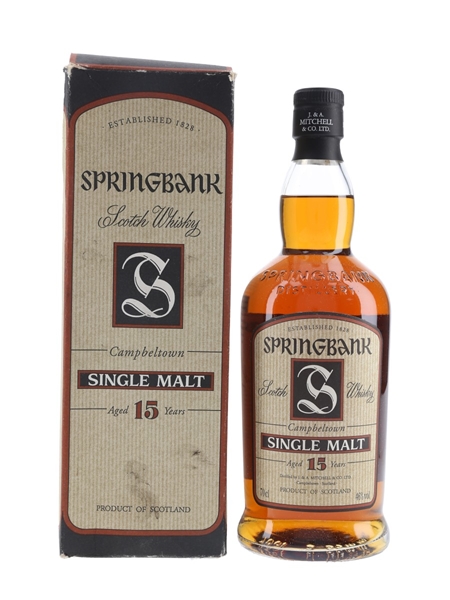 Springbank 15 Year Old  70cl / 46%