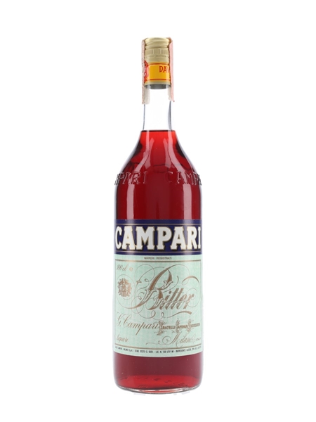 Campari Bitter Bottled 1970s-1980s 100cl / 25%