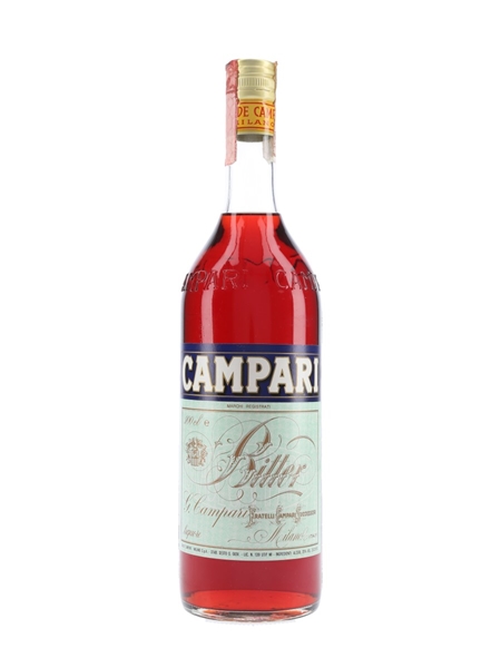 Campari Bitter Bottled 1970s-1980s 100cl / 25%