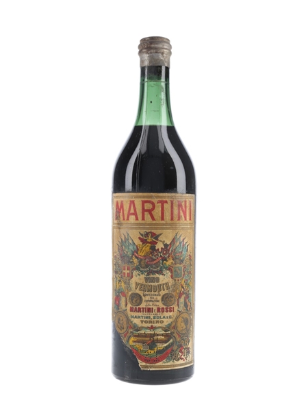 Martini Vino Vermouth Bottled 1950s 100cl