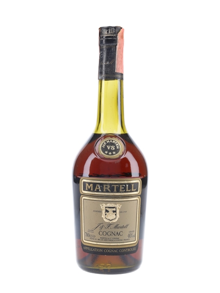 Martell 3 Star VS Bottled 1980s 70cl / 40%