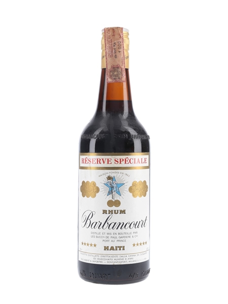 Barbancourt 5 Star Reserve Speciale Bottled 1970s 75cl / 43%