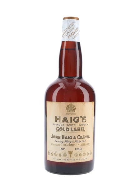 Haig Gold Label Spring Cap Bottled 1960s 75cl / 40%